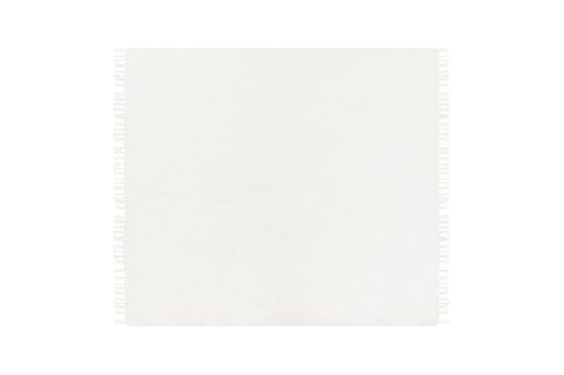Pläd Chaohani Vit, 220x240 cm - Vit, 220x240 cm - Textilier & mattor - Kuddar & plädar - Filtar & plädar