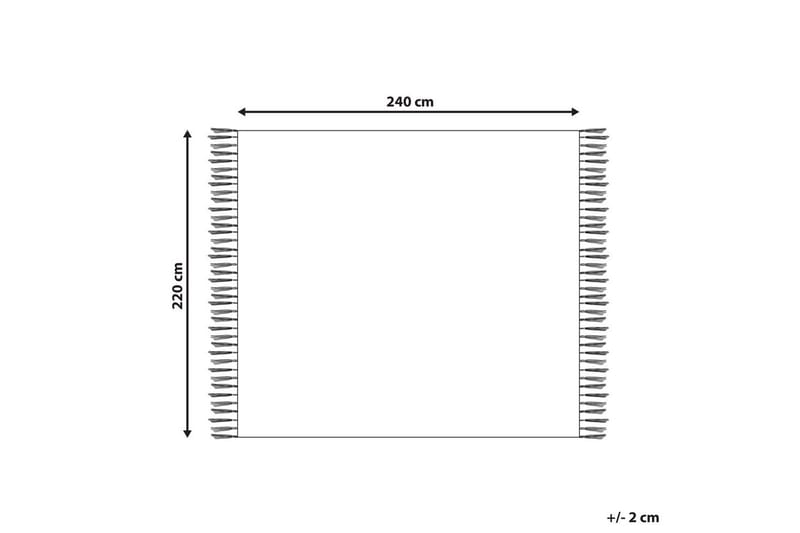 Pläd Chyama 220x240 cm - 220x240 cm - Textilier & mattor - Kuddar & plädar - Filtar & plädar