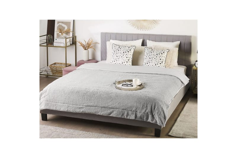 Pläd Gelik Ljusgrå - Ljusgrå - Textilier & mattor - Kuddar & plädar - Filtar & plädar