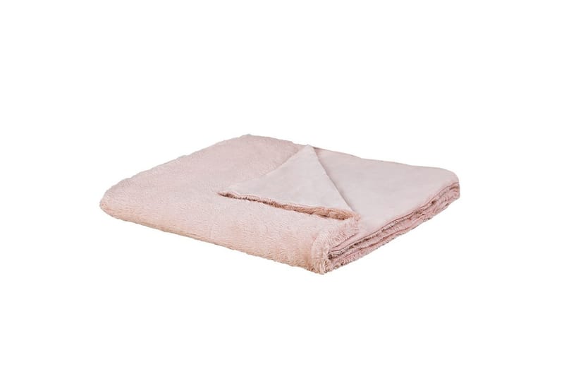 Pläd Gelik Rosa - Rosa - Textilier & mattor - Kuddar & plädar - Filtar & plädar