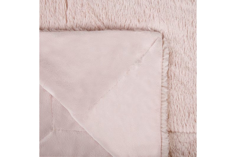 Pläd Gelik Rosa - Rosa - Textilier & mattor - Kuddar & plädar - Filtar & plädar