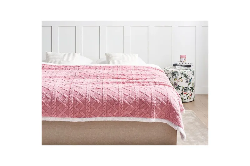 Pläd Honeycomb - Textilier & mattor - Kuddar & plädar - Filtar & plädar