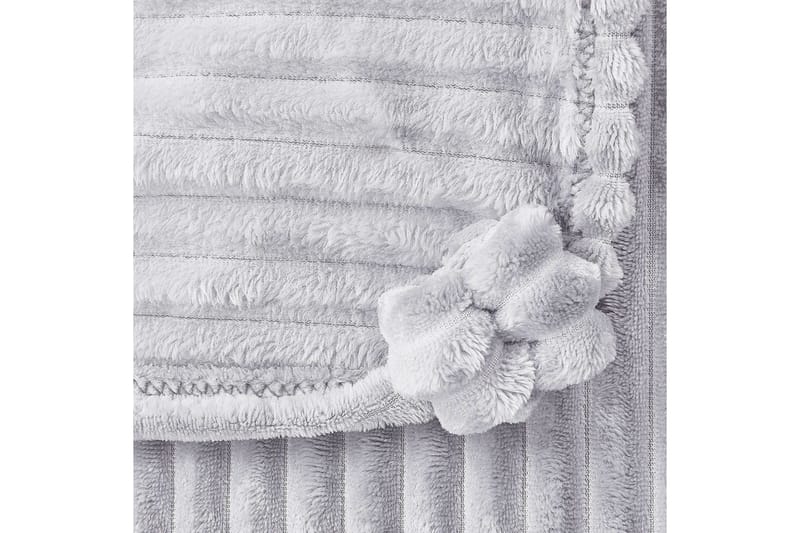 Pläd Kaweri Ljusgrå - Ljusgrå - Textilier & mattor - Kuddar & plädar - Filtar & plädar