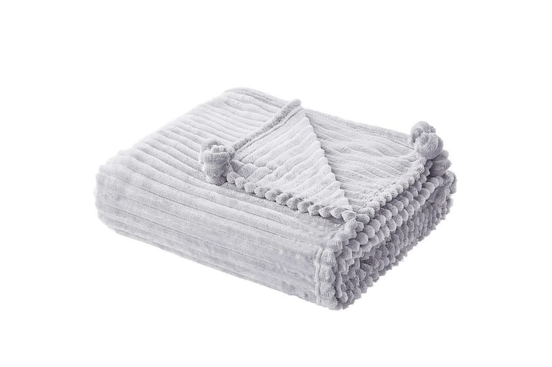 Pläd Kaweri Ljusgrå, Ljusgrå