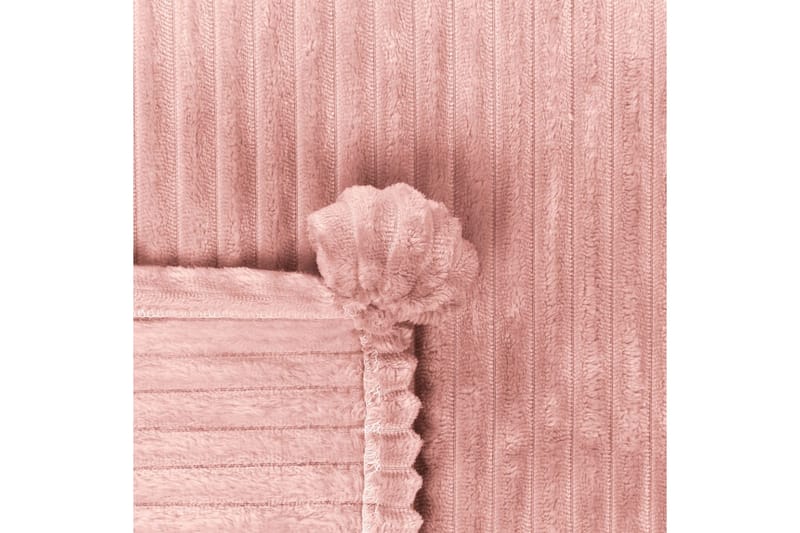 Pläd Kaweri Rosa - Rosa - Textilier & mattor - Kuddar & plädar - Filtar & plädar