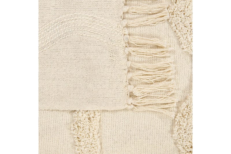 Pläd Khari Beige - Beige - Textilier & mattor - Kuddar & plädar - Filtar & plädar