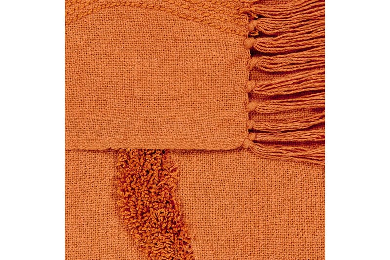 Pläd Khari Orange - Orange - Textilier & mattor - Kuddar & plädar - Filtar & plädar