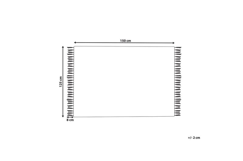 Pläd Khari Violett - Violett - Textilier & mattor - Kuddar & plädar - Filtar & plädar