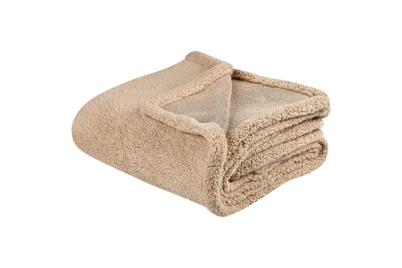 Pläd Mirge Beige - Beige - Textilier & mattor - Kuddar & plädar - Filtar & plädar