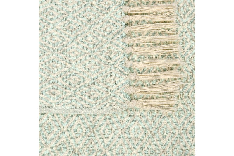 Pläd Mityal Grön/beige - Grön/beige - Textilier & mattor - Kuddar & plädar - Filtar & plädar