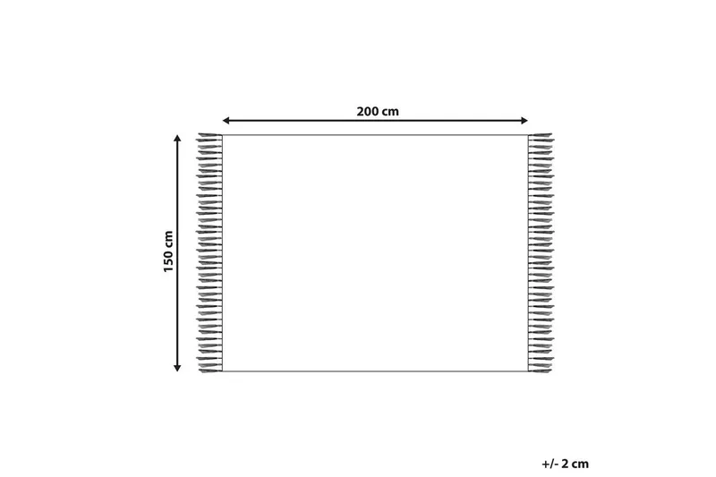 Pläd Najuy 150x200 cm - 150x200 cm - Textilier & mattor - Kuddar & plädar - Filtar & plädar