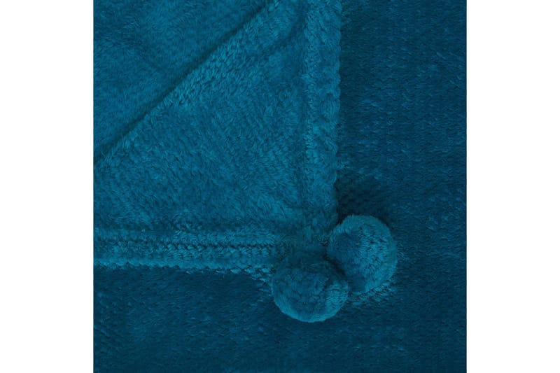 Pläd Saitler Blå, 200x220 cm - Blå, 200x220 cm - Textilier & mattor - Kuddar & plädar - Filtar & plädar