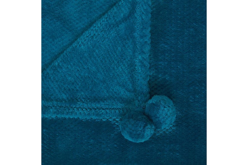 Pläd Saitler Blå, 200x220 cm - Blå, 200x220 cm - Textilier & mattor - Kuddar & plädar - Filtar & plädar