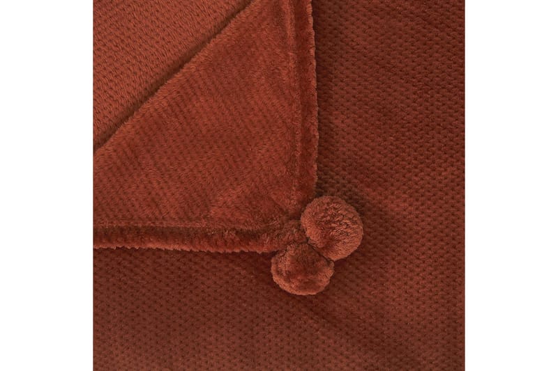 Pläd Saitler Brun, 200x220 cm - Brun, 200x220 cm - Textilier & mattor - Kuddar & plädar - Filtar & plädar