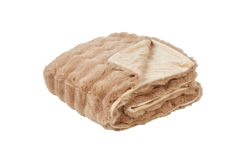 Pläd Salka Brun, 200x220 cm - Brun, 200x220 cm - Textilier & mattor - Kuddar & plädar - Filtar & plädar