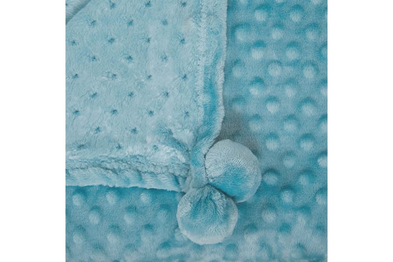 Pläd Samur Blå, 150x200 cm - Blå, 150x200 cm - Textilier & mattor - Kuddar & plädar - Filtar & plädar