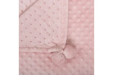 Pläd Samur Rosa, 150x200 cm - Rosa, 150x200 cm - Textilier & mattor - Kuddar & plädar - Filtar & plädar