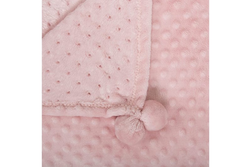 Pläd Samur Rosa, 150x200 cm - Rosa, 150x200 cm - Textilier & mattor - Kuddar & plädar - Filtar & plädar