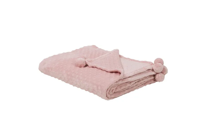 Pläd Samur Rosa, 200x220 cm, Rosa, 200x220 cm