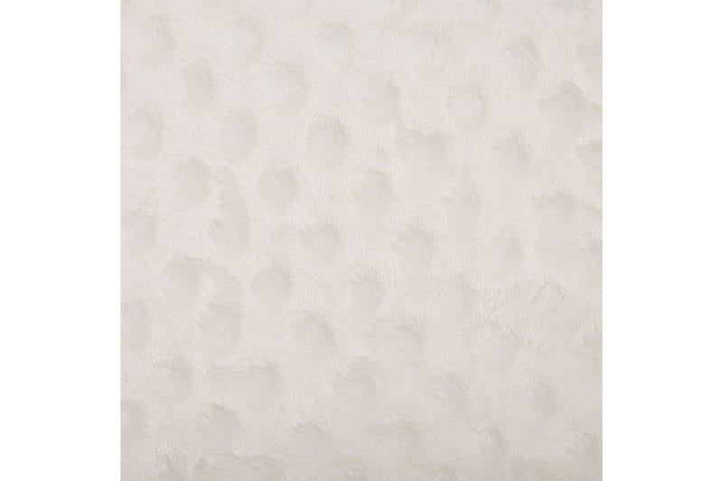 Pläd Samur Vit, 150x200 cm - Vit, 150x200 cm - Textilier & mattor - Kuddar & plädar - Filtar & plädar