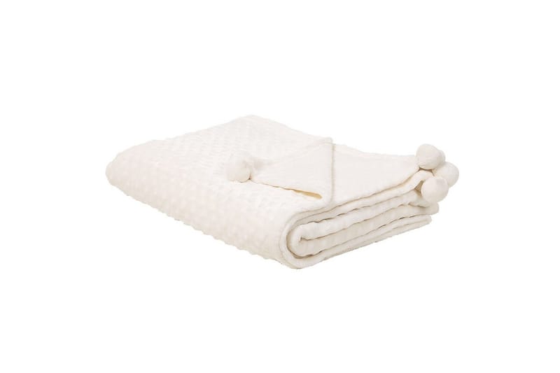 Pläd Samur Vit, 150x200 cm, Vit, 150x200 cm