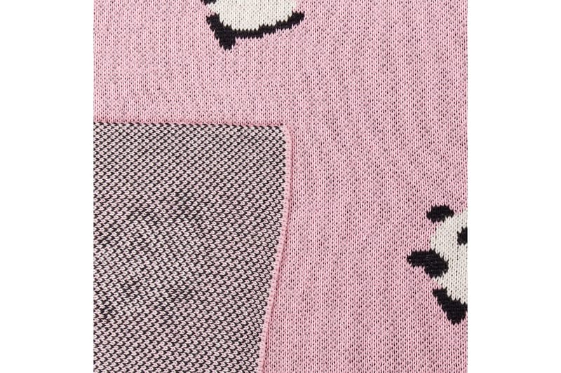 Pläd Talokan Rosa/svart/vit - Rosa/svart/vit - Textilier & mattor - Kuddar & plädar - Filtar & plädar