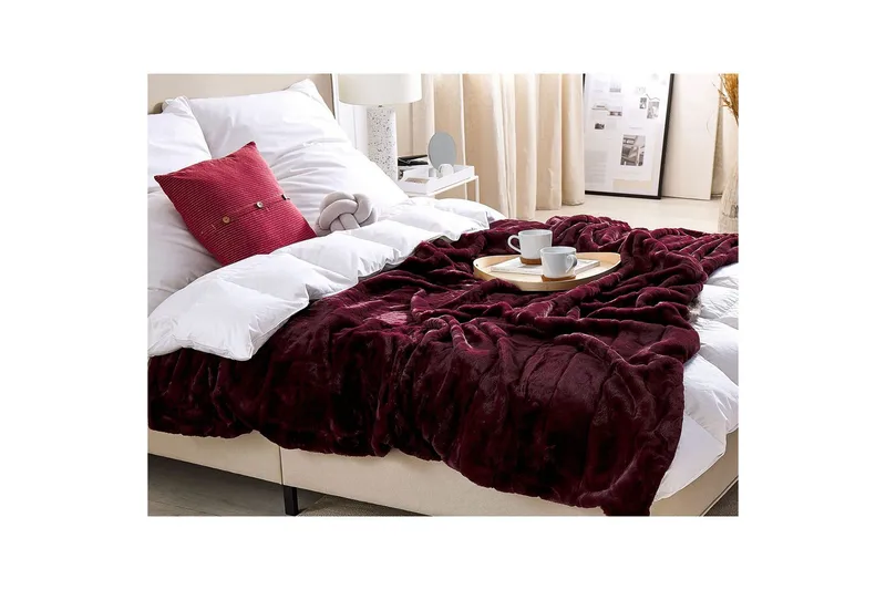 Pläd Tantan 180x220 cm - 180x220 cm - Textilier & mattor - Kuddar & plädar - Filtar & plädar