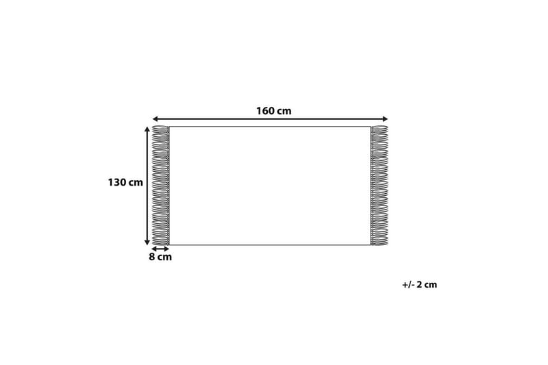 Pläd Tilmi Beige/vit - Beige/vit - Textilier & mattor - Kuddar & plädar - Filtar & plädar