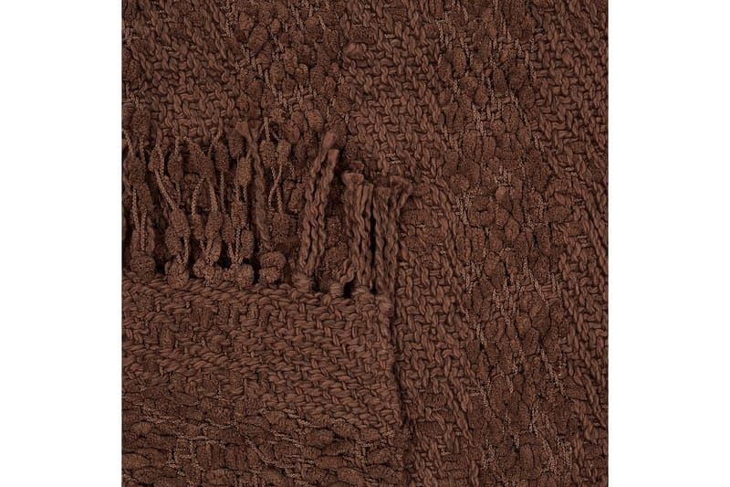 Pläd Vella Brun, 220x240 cm - Brun, 220x240 cm - Textilier & mattor - Kuddar & plädar - Filtar & plädar