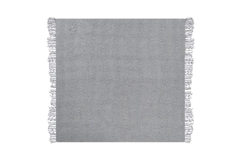Pläd Vella Grå, 200x220 cm - Grå, 200x220 cm - Textilier & mattor - Kuddar & plädar - Filtar & plädar