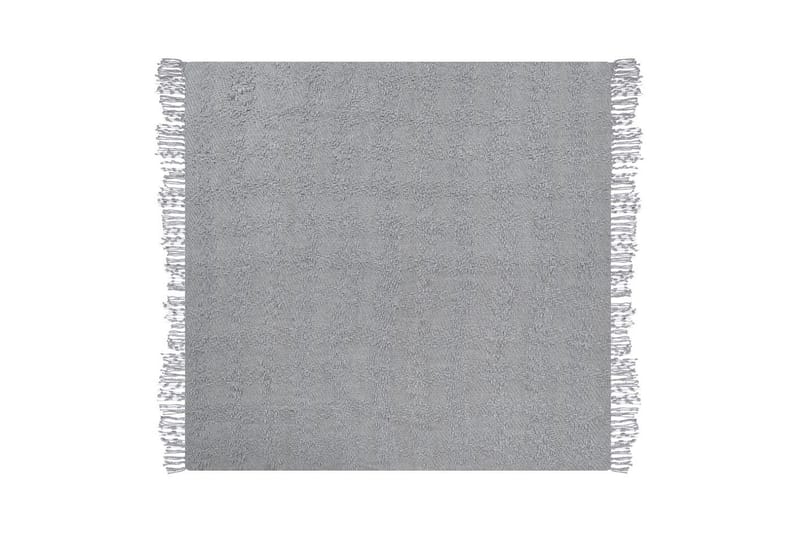 Pläd Vella Grå, 200x220 cm - Grå, 200x220 cm - Textilier & mattor - Kuddar & plädar - Filtar & plädar