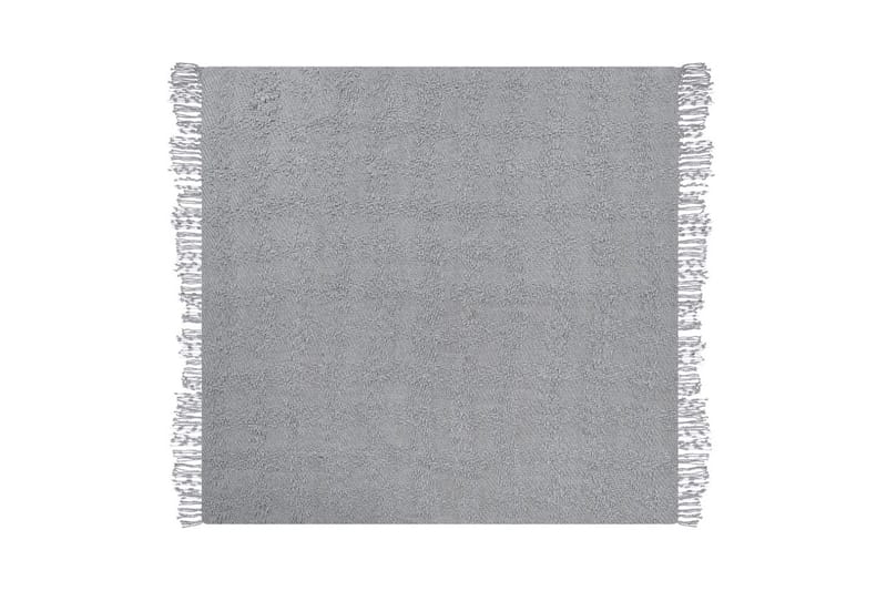 Pläd Vella Grå, 220x240 cm - Grå, 220x240 cm - Textilier & mattor - Kuddar & plädar - Filtar & plädar