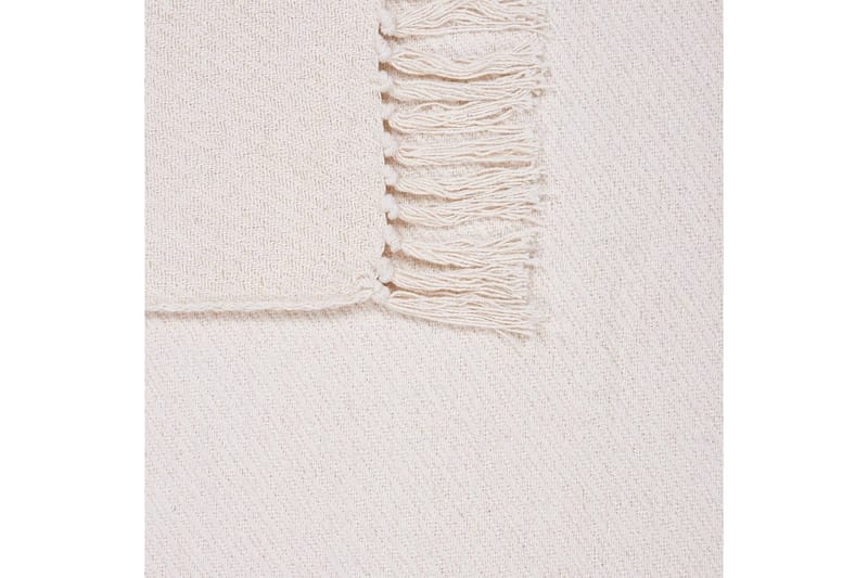 Pläd Yarsa Beige - Beige - Textilier & mattor - Kuddar & plädar - Filtar & plädar