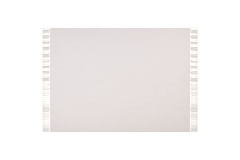Pläd Yarsa Beige - Beige - Textilier & mattor - Kuddar & plädar - Filtar & plädar