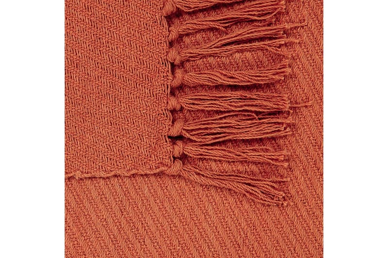 Pläd Yarsa Röd - Röd - Textilier & mattor - Kuddar & plädar - Filtar & plädar