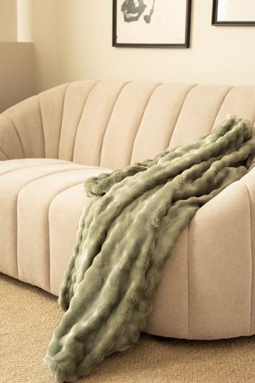 Pläd Pom Pom 130x170 cm - Green - Textilier & mattor - Kuddar & plädar - Filtar & plädar