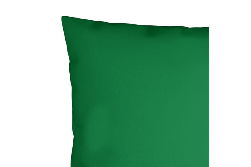 Prydnadskuddar 4 st grön 40x40 cm tyg - Grön - Kuddar & plädar - Prydnadskuddar & kuddfodral