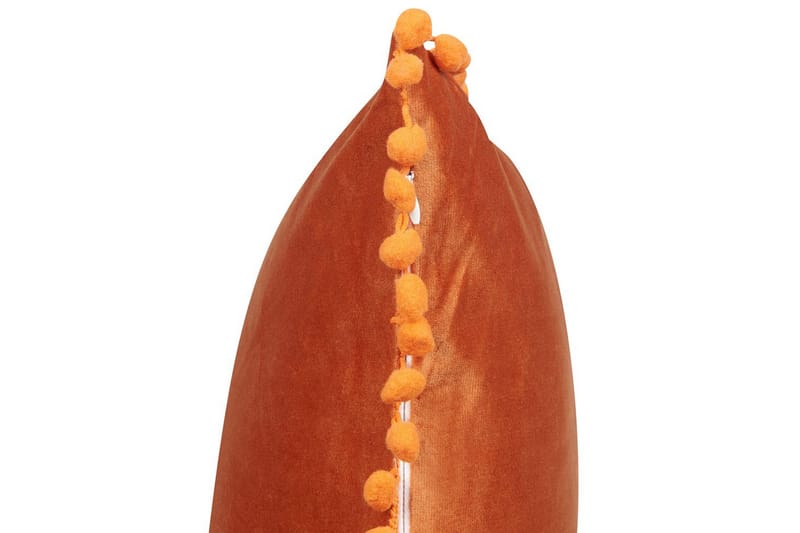 Prydnadskuddar Aerangis set om 2 Orange - Orange - Textilier & mattor - Kuddar & plädar - Utomhuskudde