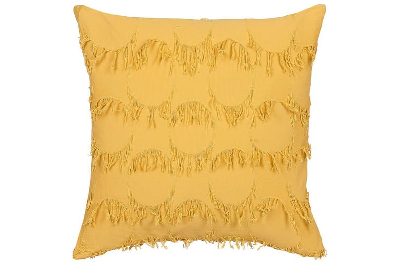 Prydnadskuddar Agastache set om 2 Gul - Gul - Textilier & mattor - Kuddar & plädar
