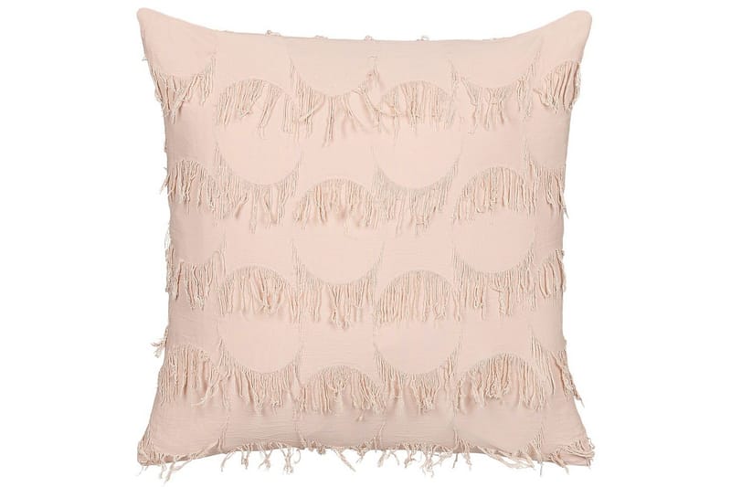 Prydnadskuddar Agastache set om 2 Rosa - Rosa - Textilier & mattor - Kuddar & plädar