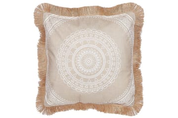 Prydnadskuddar Agrimony set om 2 Beige/vit - Beige/vit - Textilier & mattor - Kuddar & plädar