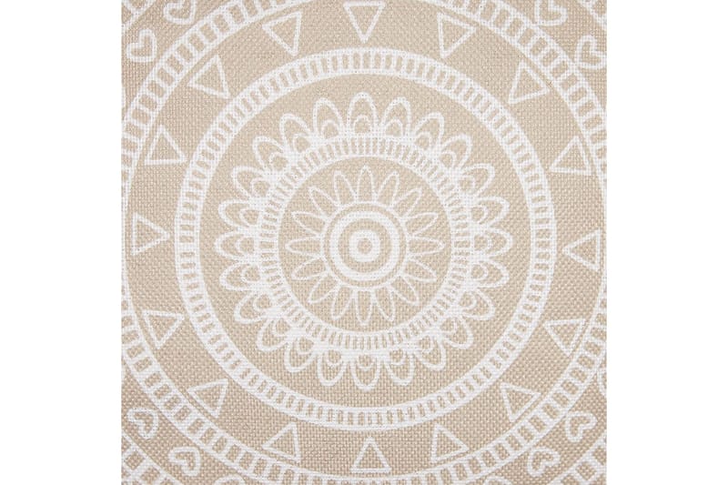 Prydnadskuddar Agrimony set om 2 Beige/vit - Beige/vit - Textilier & mattor - Kuddar & plädar