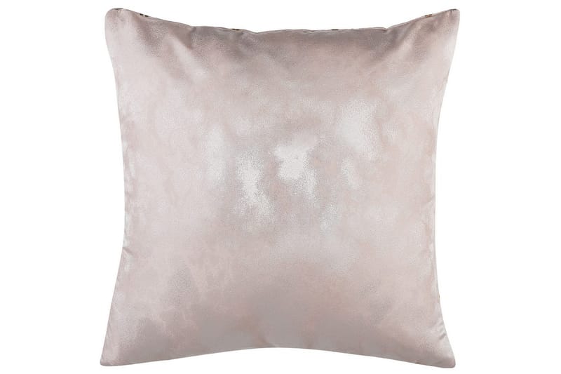 Prydnadskuddar Alyssum set om 2 Rosa/guld, Polyester - Rosa/guld, Polyester - Textilier & mattor - Kuddar & plädar - Utomhuskudde