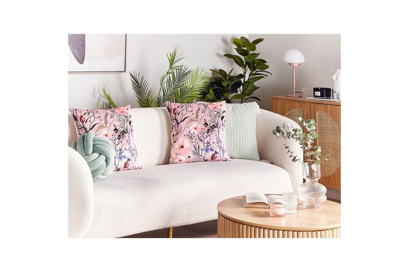 Prydnadskuddar Anemones set om 2 - Textilier & mattor - Kuddar & plädar