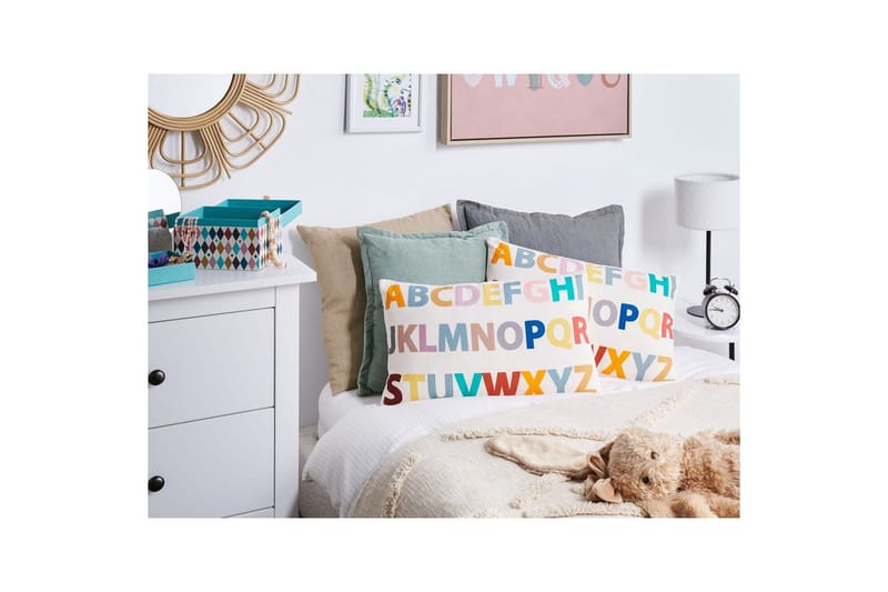 Prydnadskuddar Asarum set om 2 - Textilier & mattor - Kuddar & plädar - Utomhuskudde