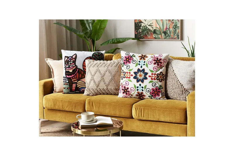 Prydnadskuddar Bahraich - Textilier & mattor - Kuddar & plädar