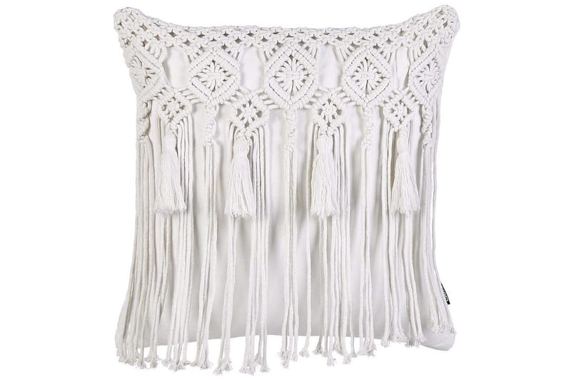 Prydnadskuddar Bamian set om 2 Vit - Vit - Textilier & mattor - Kuddar & plädar - Utomhuskudde