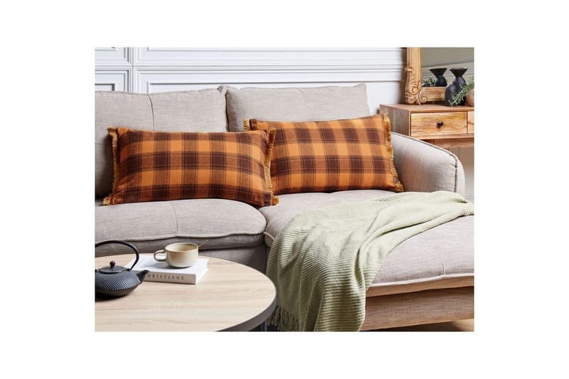 Prydnadskuddar Barja set om 2 Rektangulär - Rektangulär - Textilier & mattor - Kuddar & plädar - Utomhuskudde