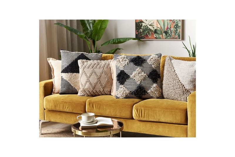 Prydnadskuddar Bhusawal set om 2 - Textilier & mattor - Kuddar & plädar