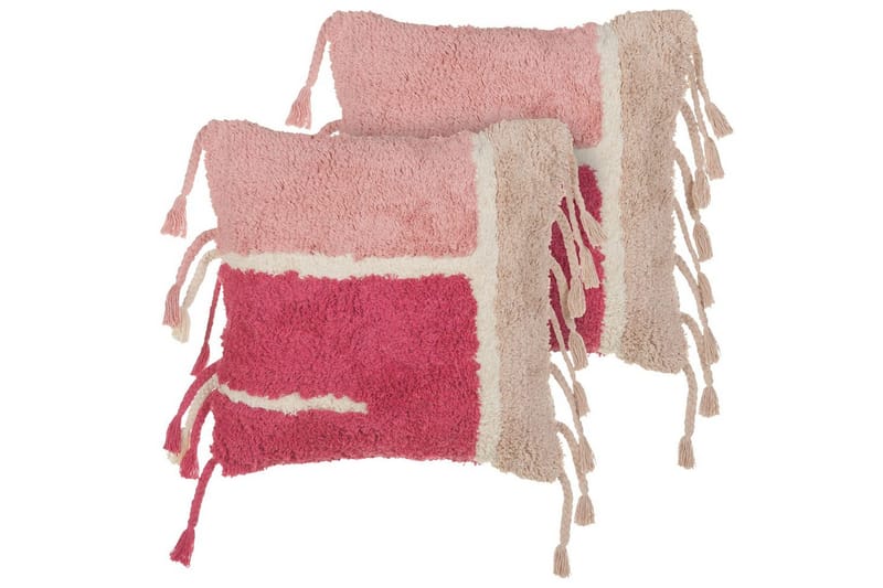 Prydnadskuddar Bistorta set om 2